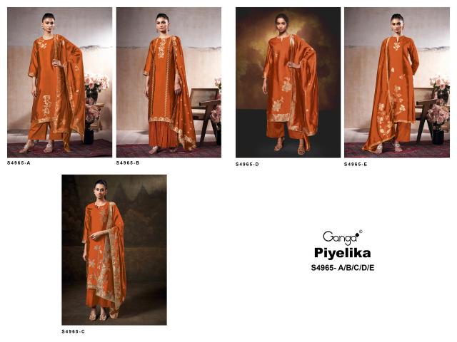 Ganga piyelika 4965 wholesale dress materials in vellore